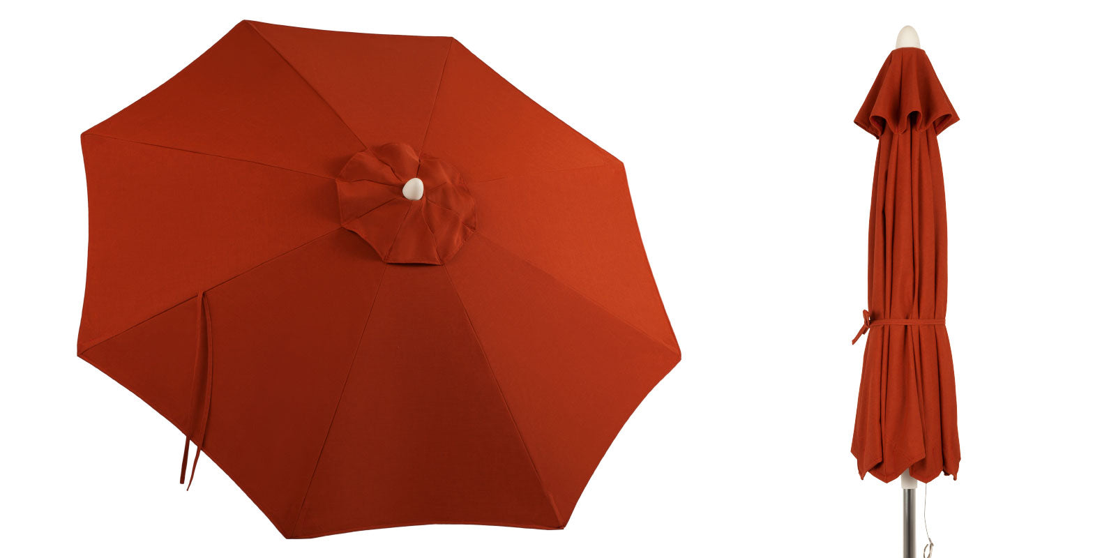8' Rio Single Vented Round Market Umbrella