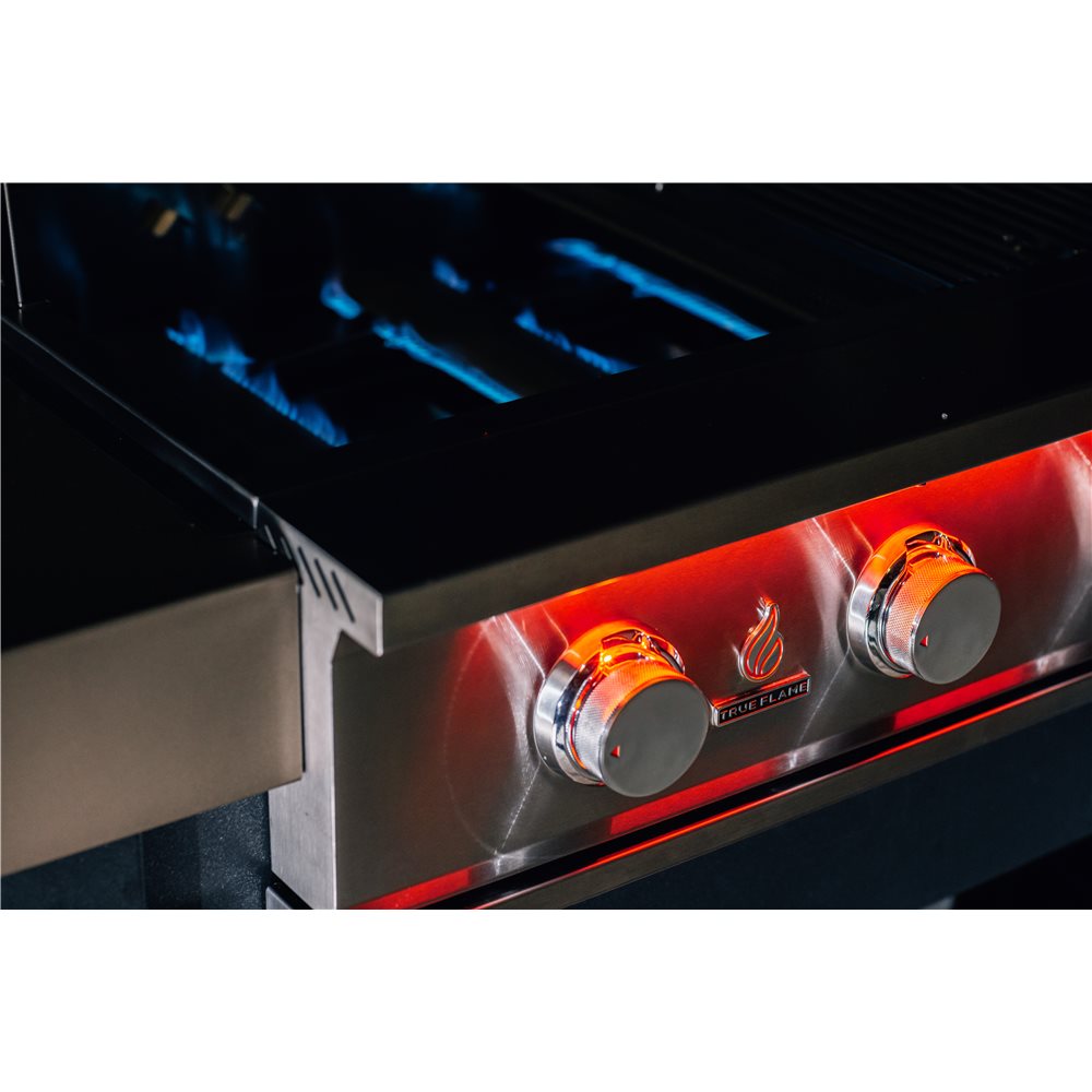 TrueFlame 25" 3-Burner Built-In Gas Grill - TF25