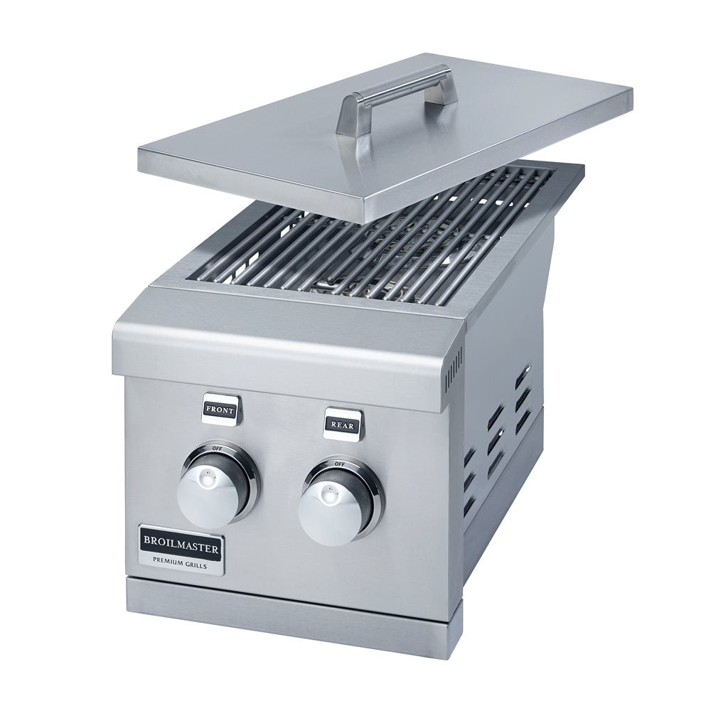 Side Burner - Double, 12-in., Slide-in
