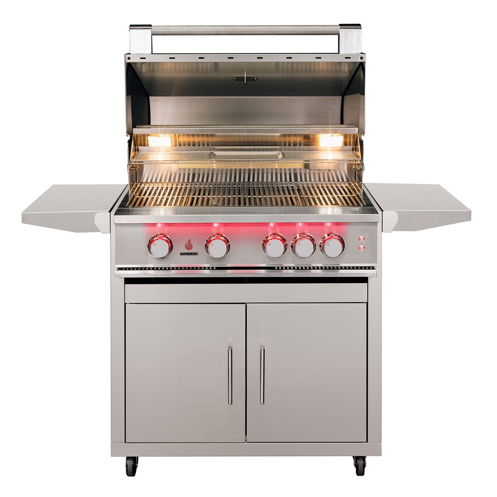 TrueFlame Grill and Griddle Carts