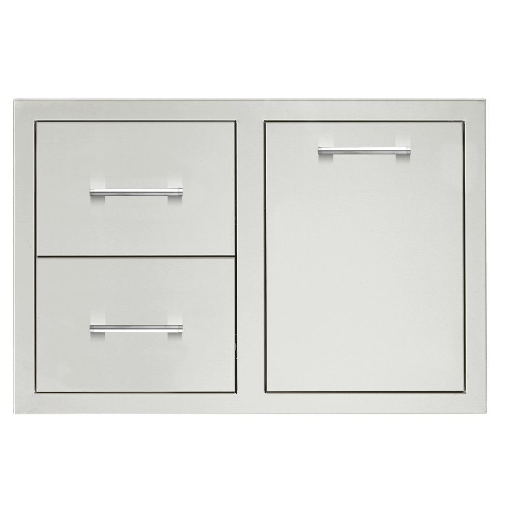 TrueFlame Outdoor Kitchen Drawer and Door Combo Units