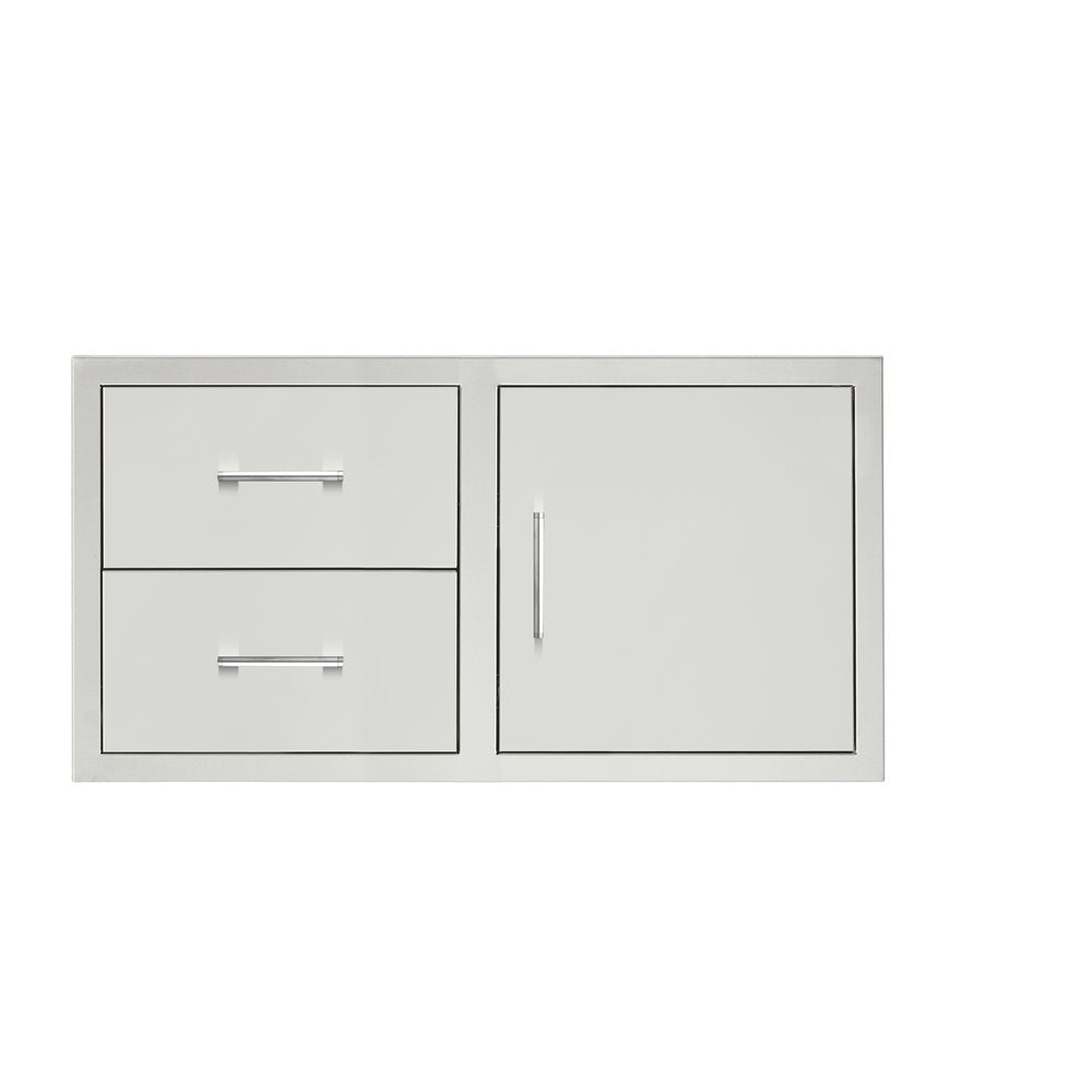 TrueFlame Outdoor Kitchen Drawer and Door Combo Units