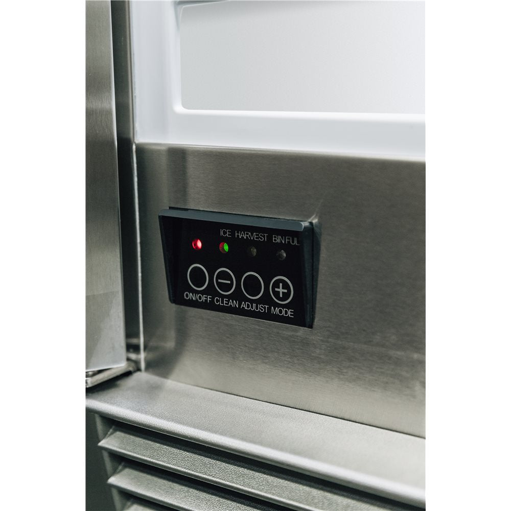 TrueFlame 15" UL Outdoor Rated Ice Maker w/Stainless Door - 50 lb. Capacity