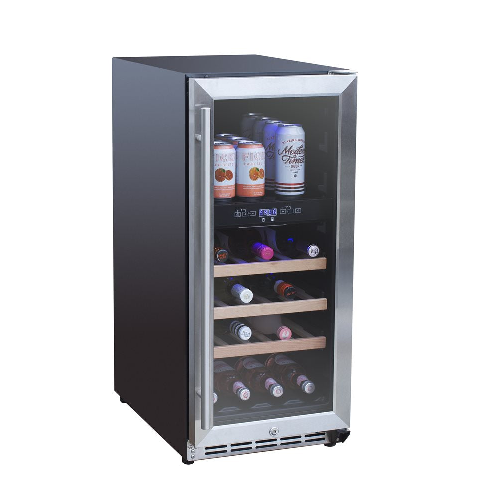 TrueFlame 15" Outdoor Rated Wine Cooler