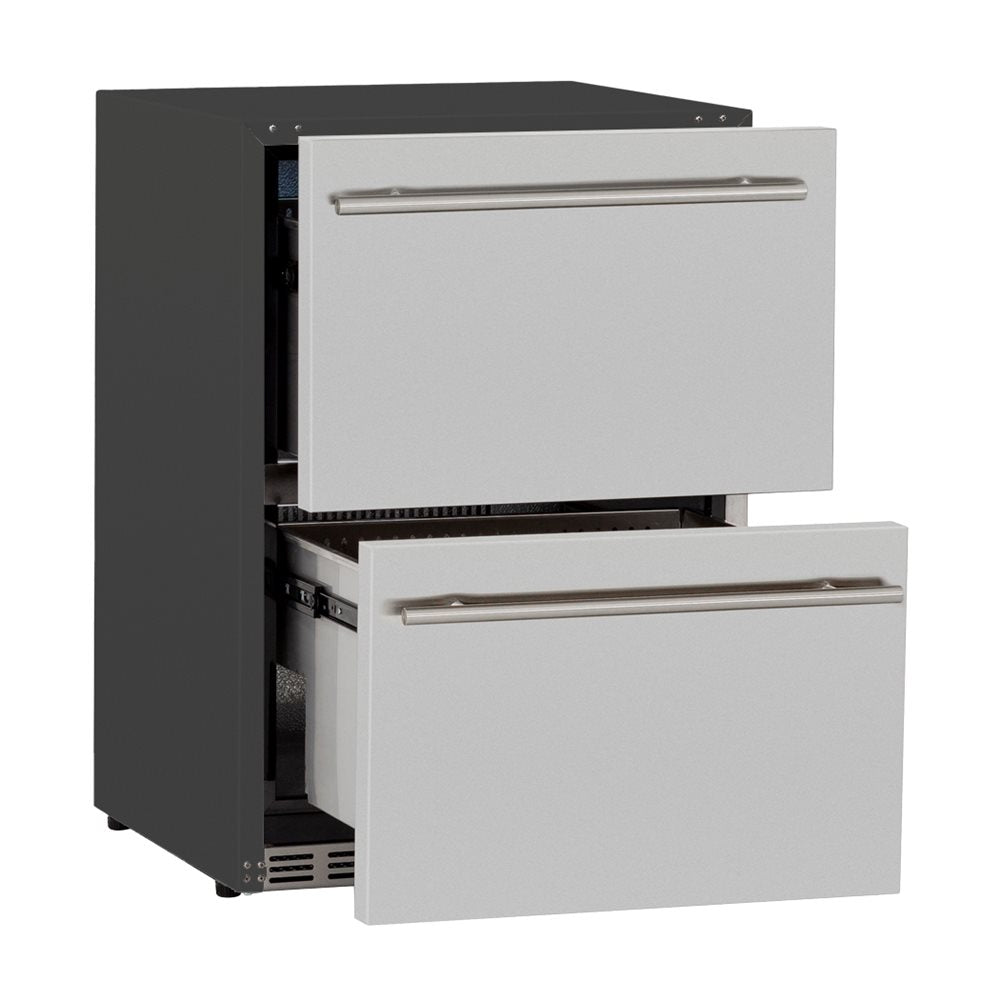 TrueFlame 24" 5.3C Deluxe Outdoor Rated 2-Drawer Refrigerator