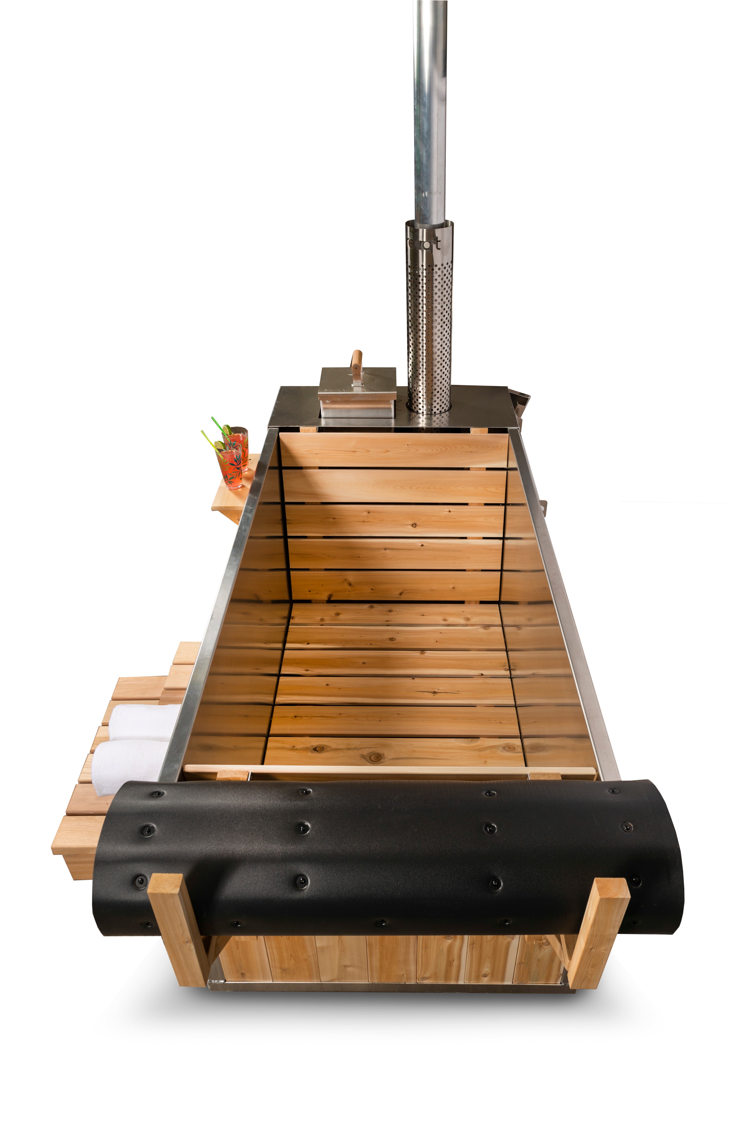 Canadian Timber LeisureCraft The Starlight Wood Burning Hot Tub