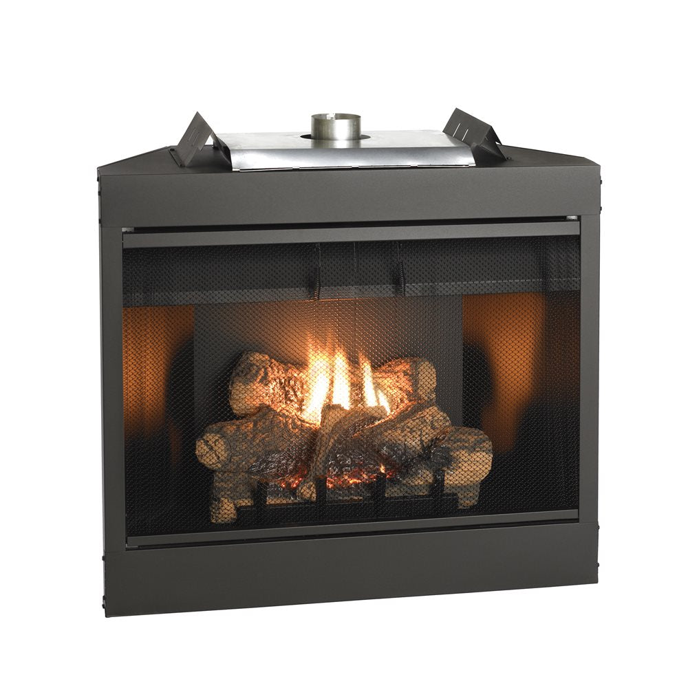34” Keystone Deluxe B-Vent Natural Gas Fireplace