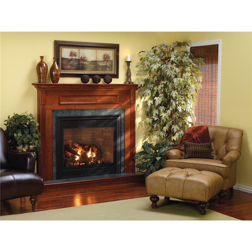 Tahoe 36" DV Trad. Fireplace Luxury- Nat