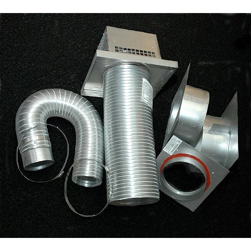 Flexible Horizontal Fireplace Vent Kit