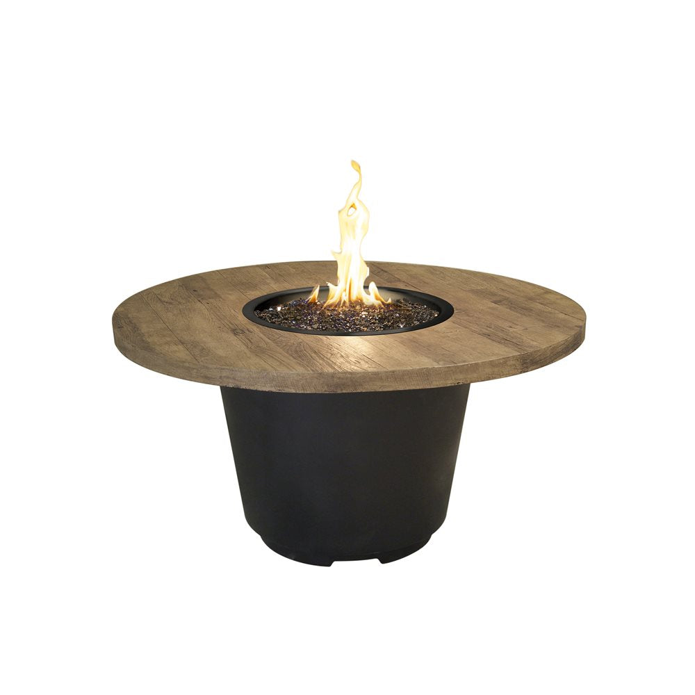 American Fyre Designs Cosmopolitain Cafe Blanco Firetable - Natural Gas