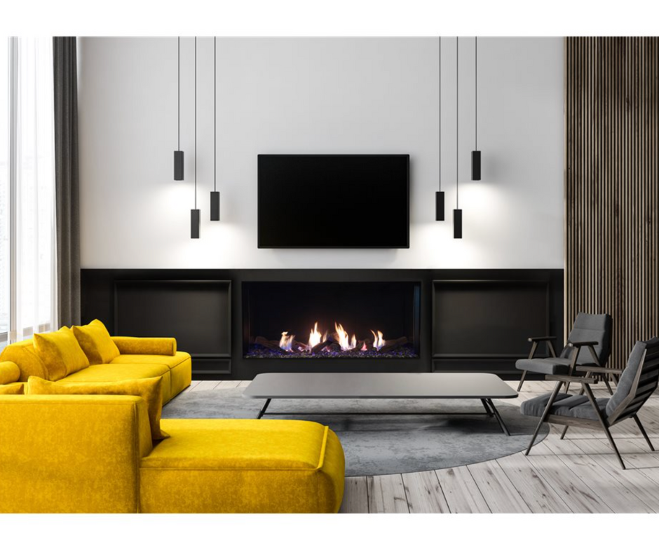 Tahoe 55" Plaza Linear Direct Vent Fireplace