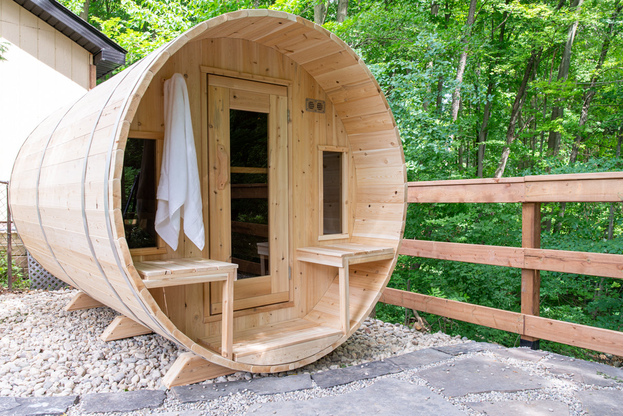 Dundalk LeisureCraft Tranquility Barrel Sauna