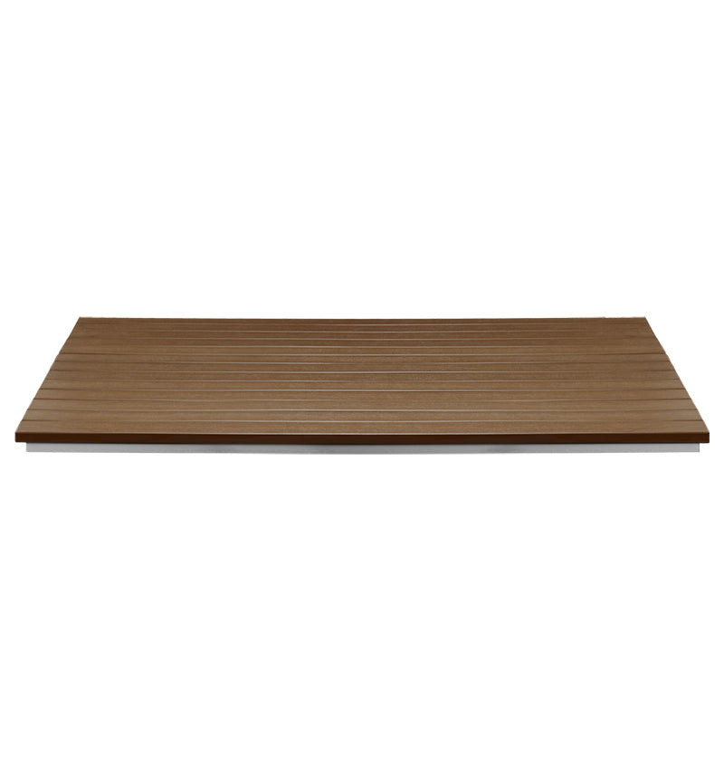Vienna Square Top 24"x24" - Teak
