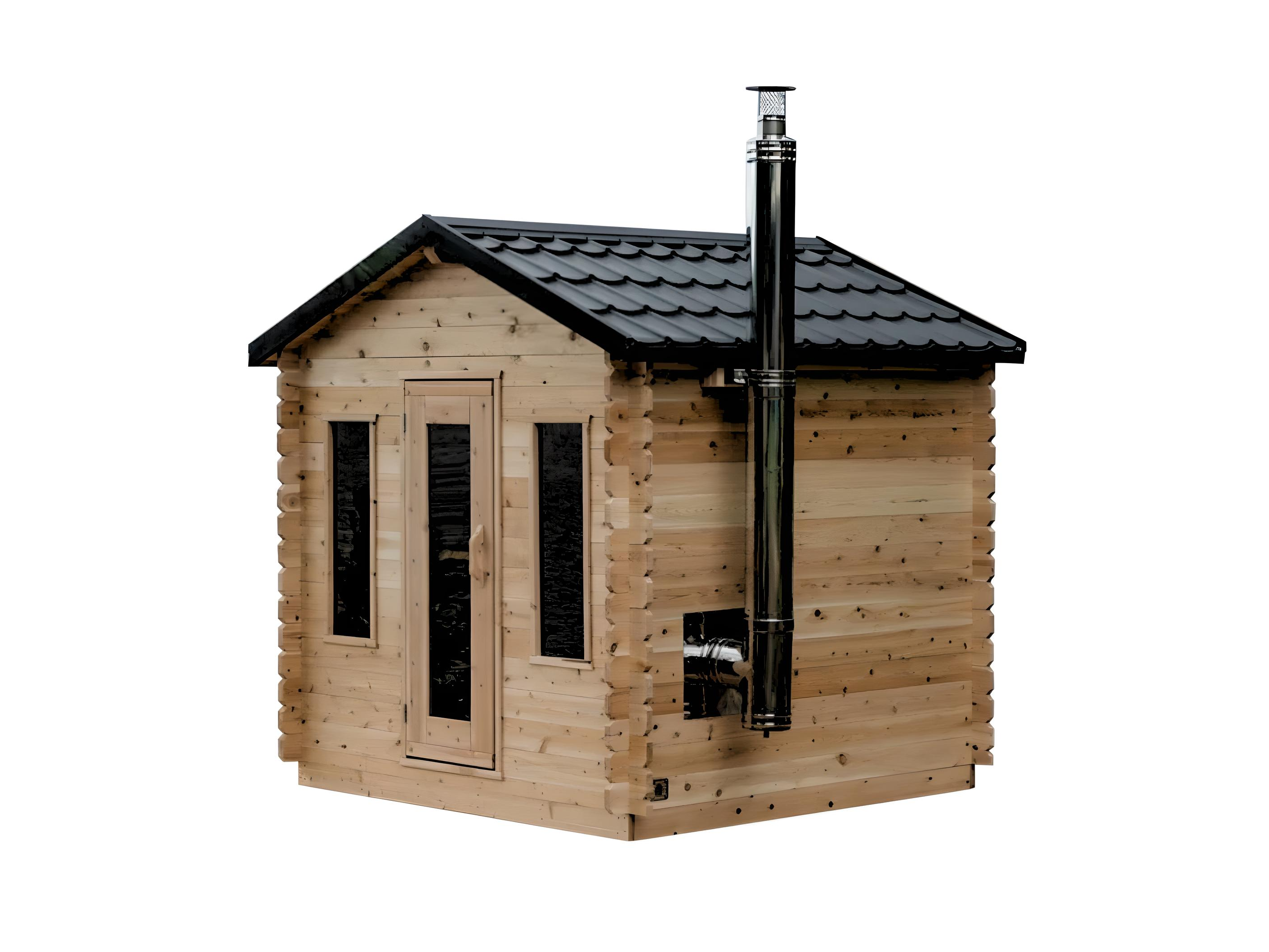 Dundalk LeisureCraft CT Georgian Cabin Sauna With Change Room