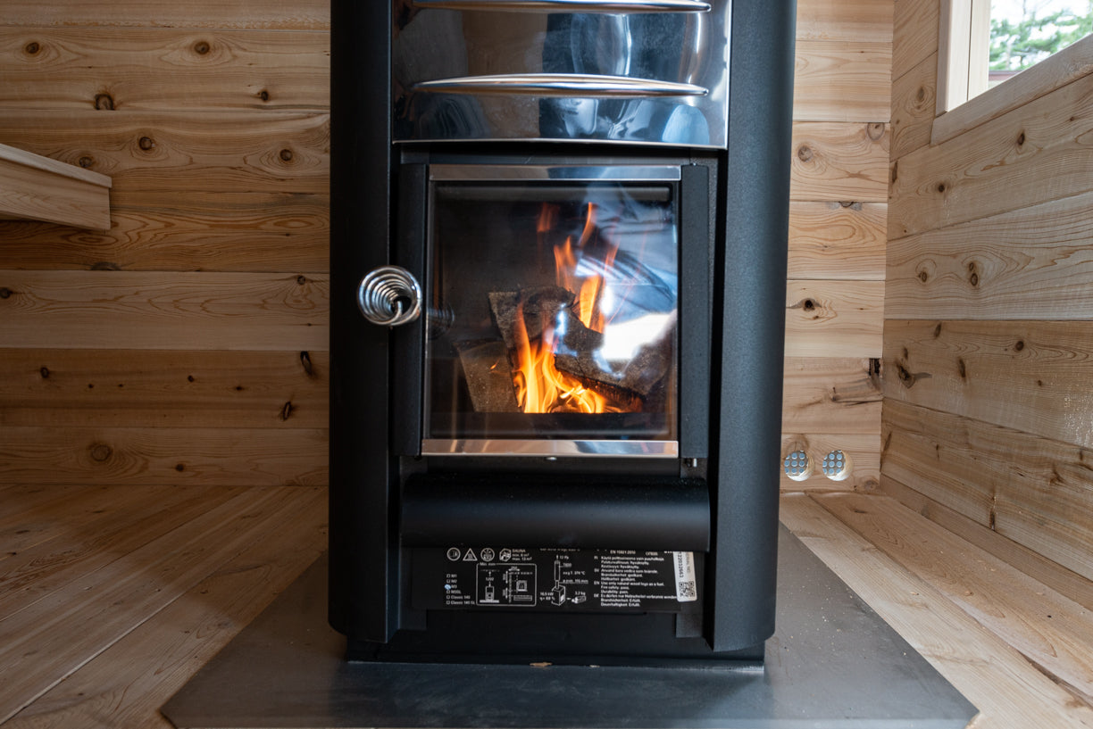 Dundalk LeisureCraft Georgian Cabin Sauna With Deck