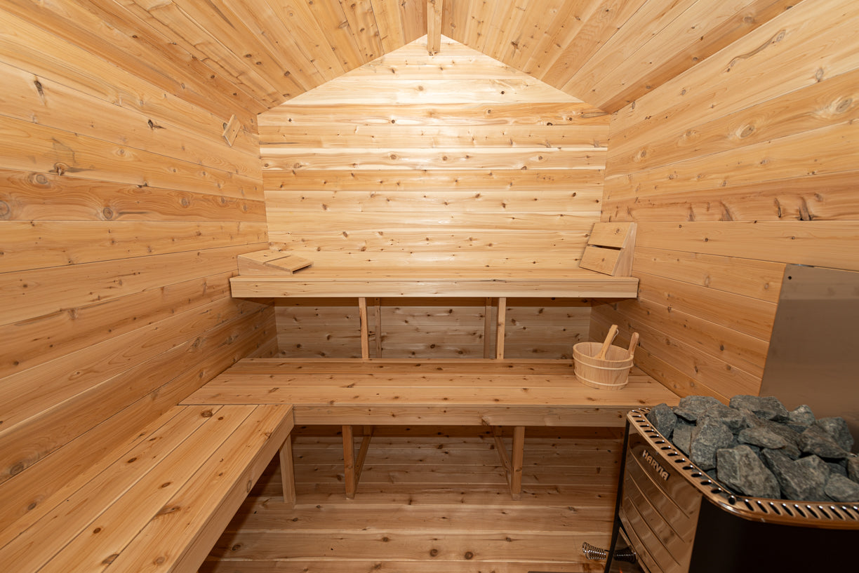 Dundalk LeisureCraft CT Georgian Cabin Sauna With Change Room