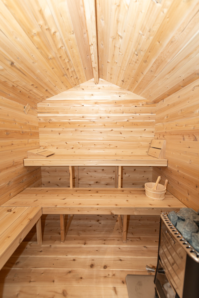Dundalk LeisureCraft CT Georgian Cabin Sauna With Change Room