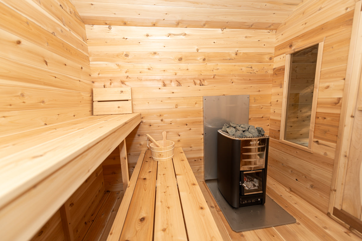 Dundalk LeisureCraft CT Georgian Cabin Sauna With Change Room