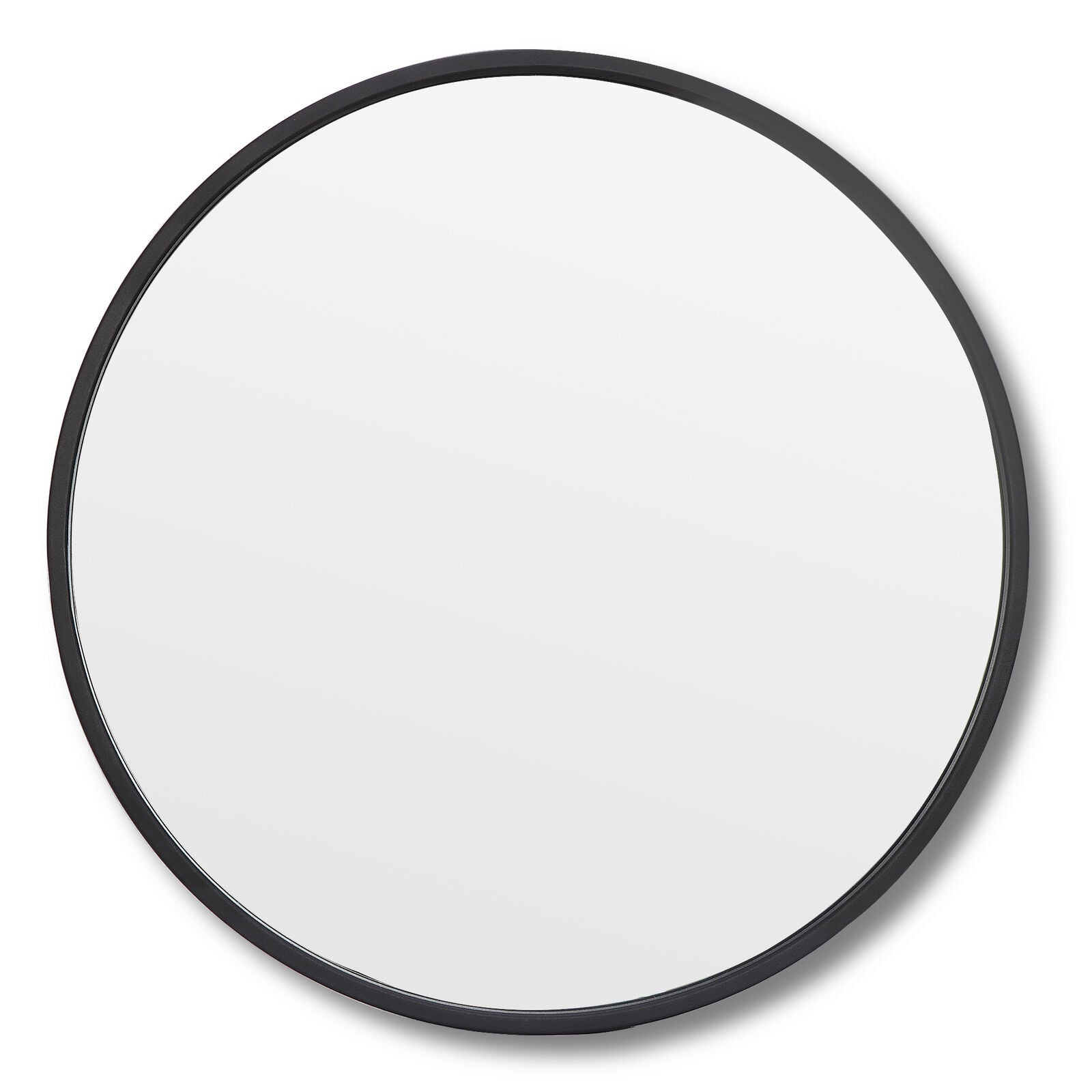 Vera 28" x 28" Round Vanity Mirror with Stainless Steel Frame