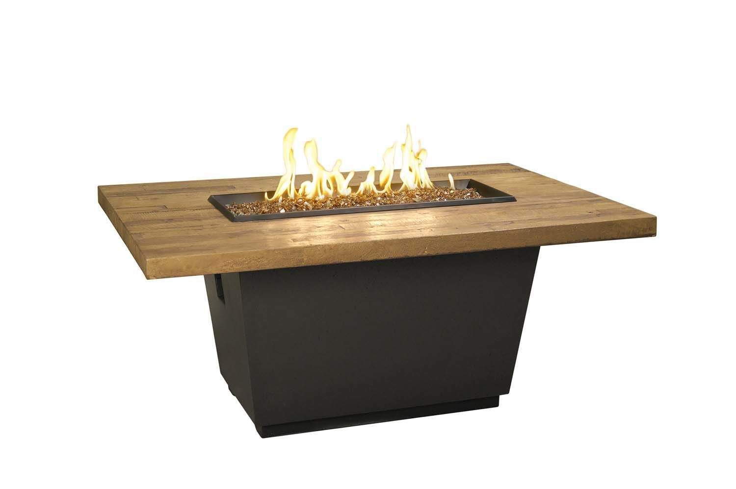 American Fyre Designs Cosmopolitan Rectangle Fire Tables