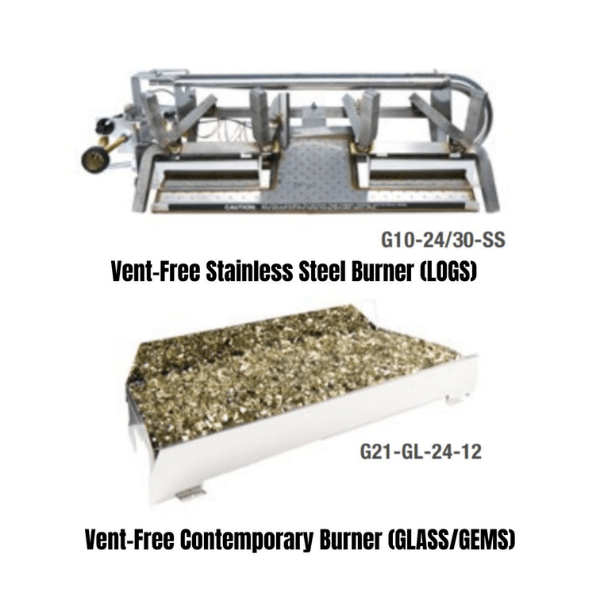 American Fyre Designs Cordova Vented Outdoor Fireplace