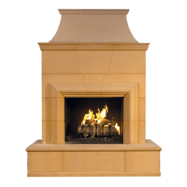 American Fyre Designs Cordova Vented Outdoor Fireplace