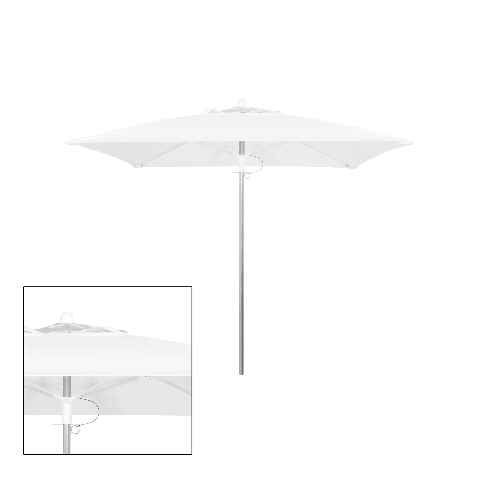 Rio 8' Square Single Vented Canopy Only