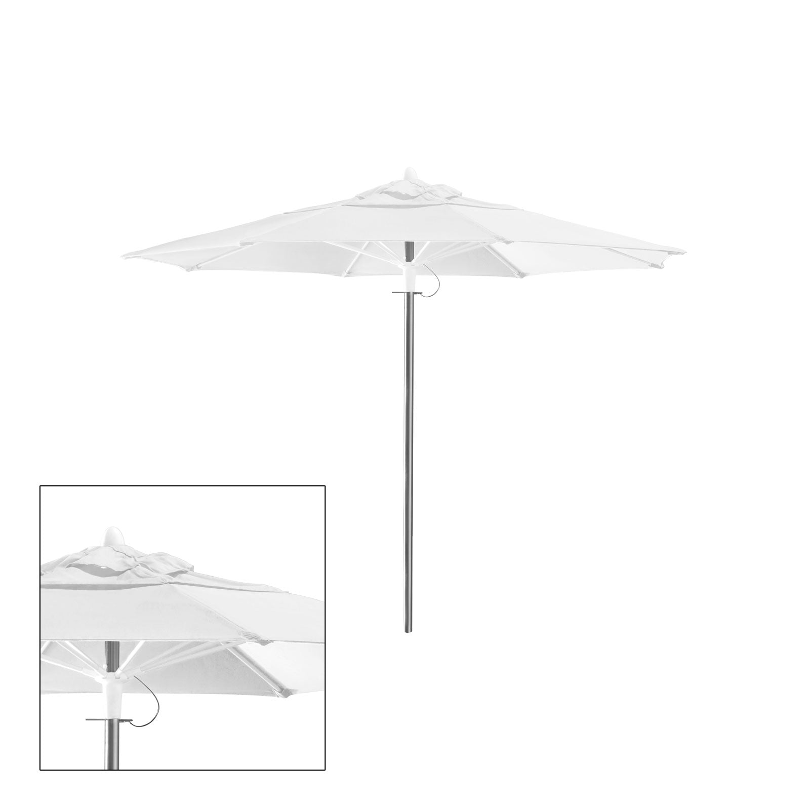 Rio 8' Round Double Vented Canopy Only