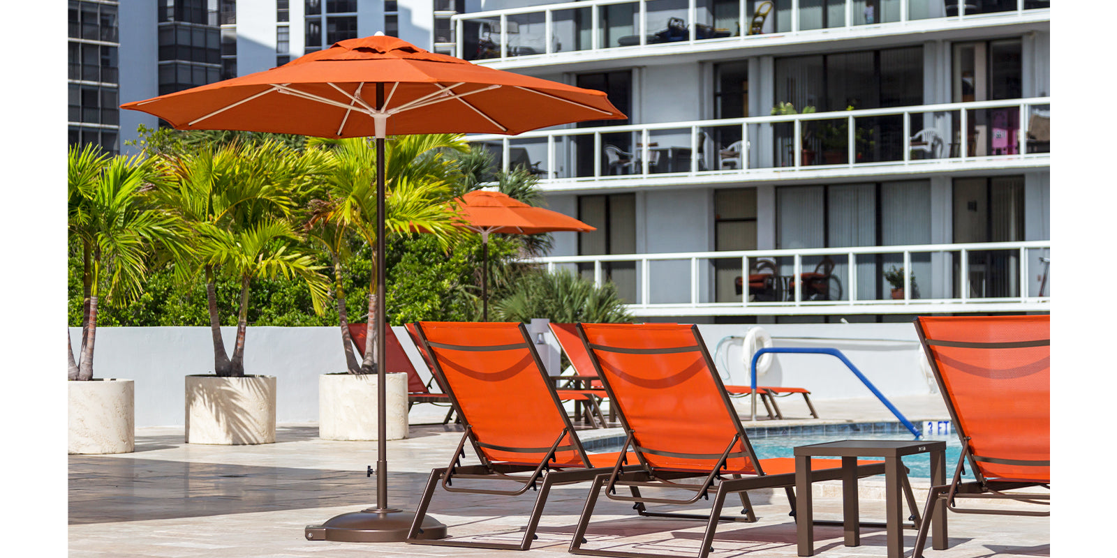 Rio Round Double Vented Umbrella