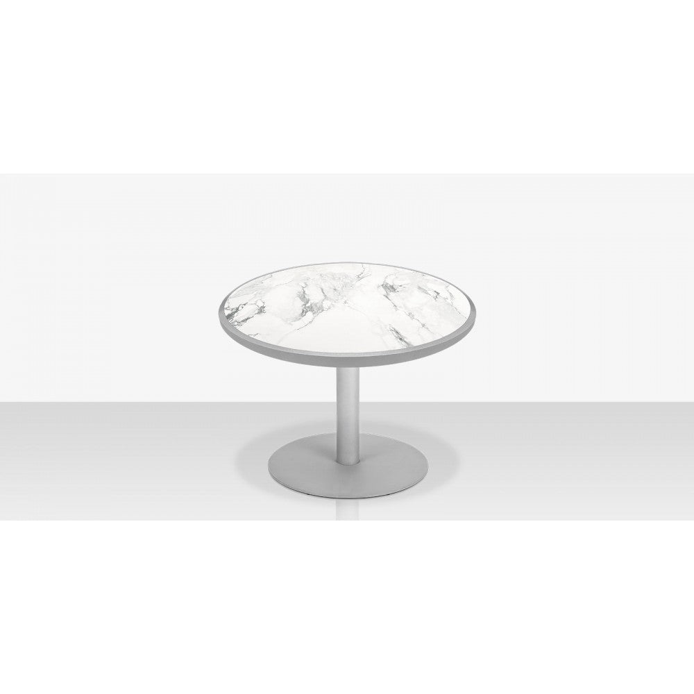 Decoscape Oliver 30" Round Rimless Porcelain Dining Table Top