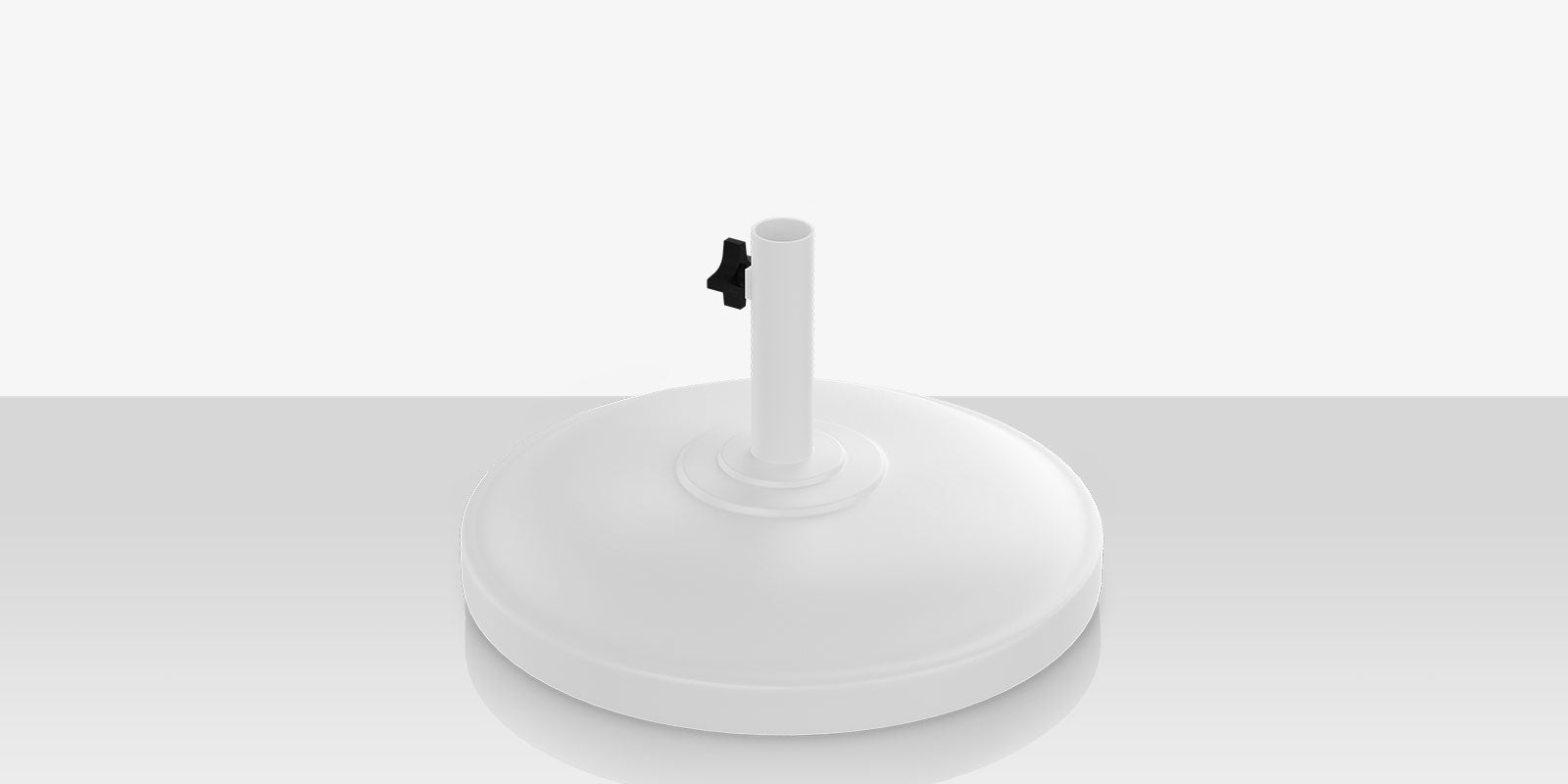 75lb patio umbrella base Rio Umbrella Base 75lbs Tex White
