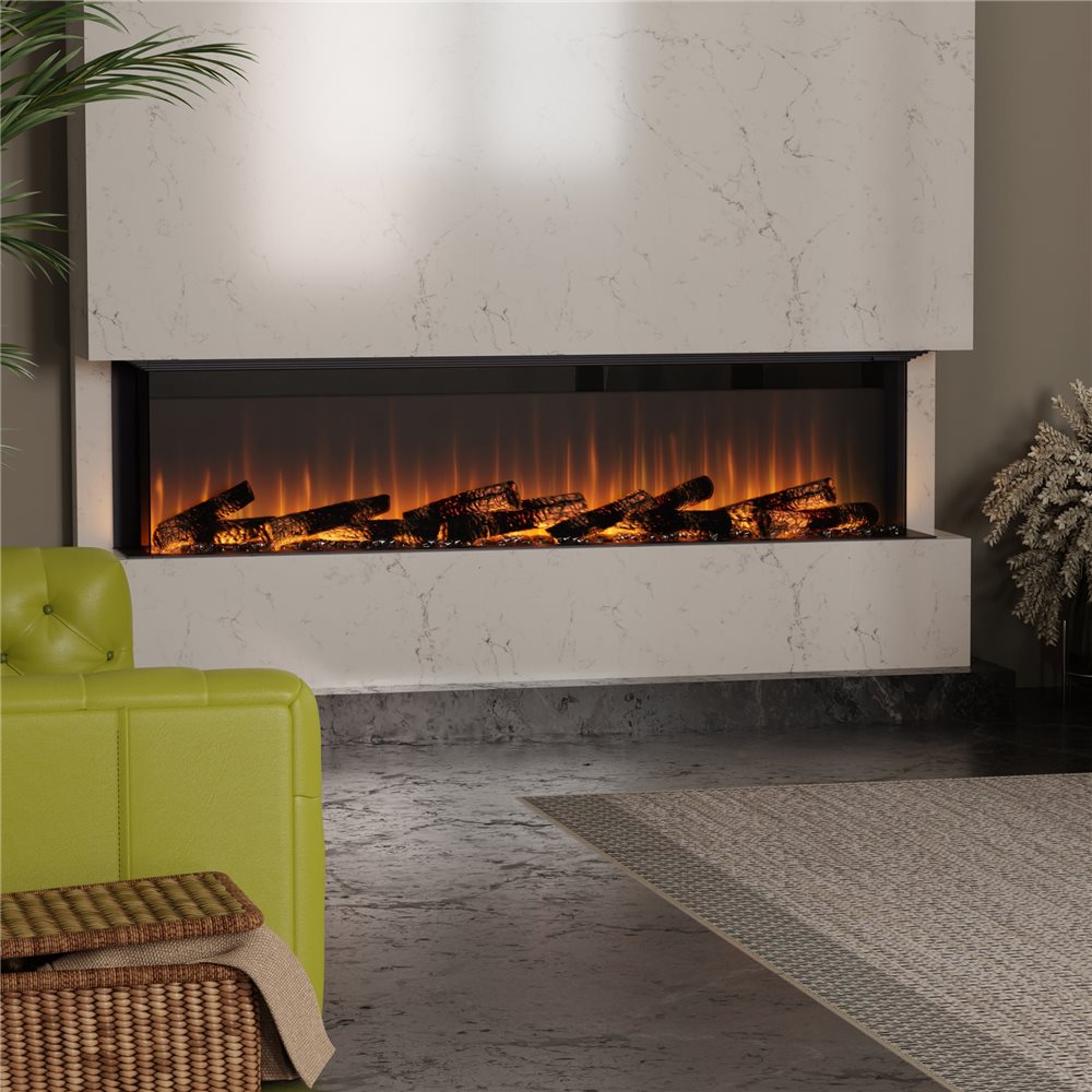 74" Ignite Ultra Electric Fireplace