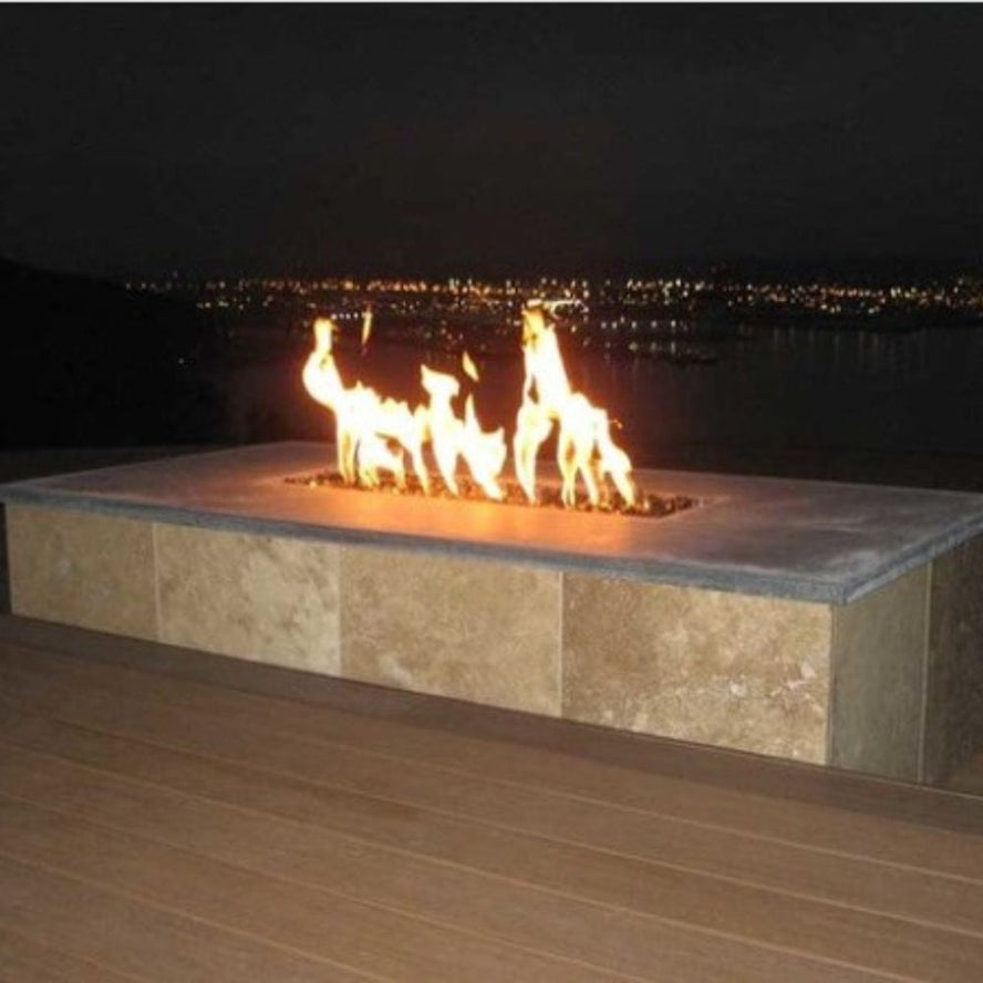 Warming Trends 48” X 30” rectangle Fire pit Kit Ready to Finish