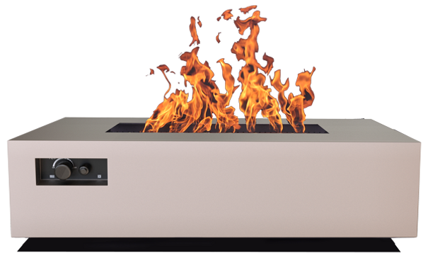 WARMING TRENDS AON R48 RECTANGLE GAS FIRE TABLE-48 INCH