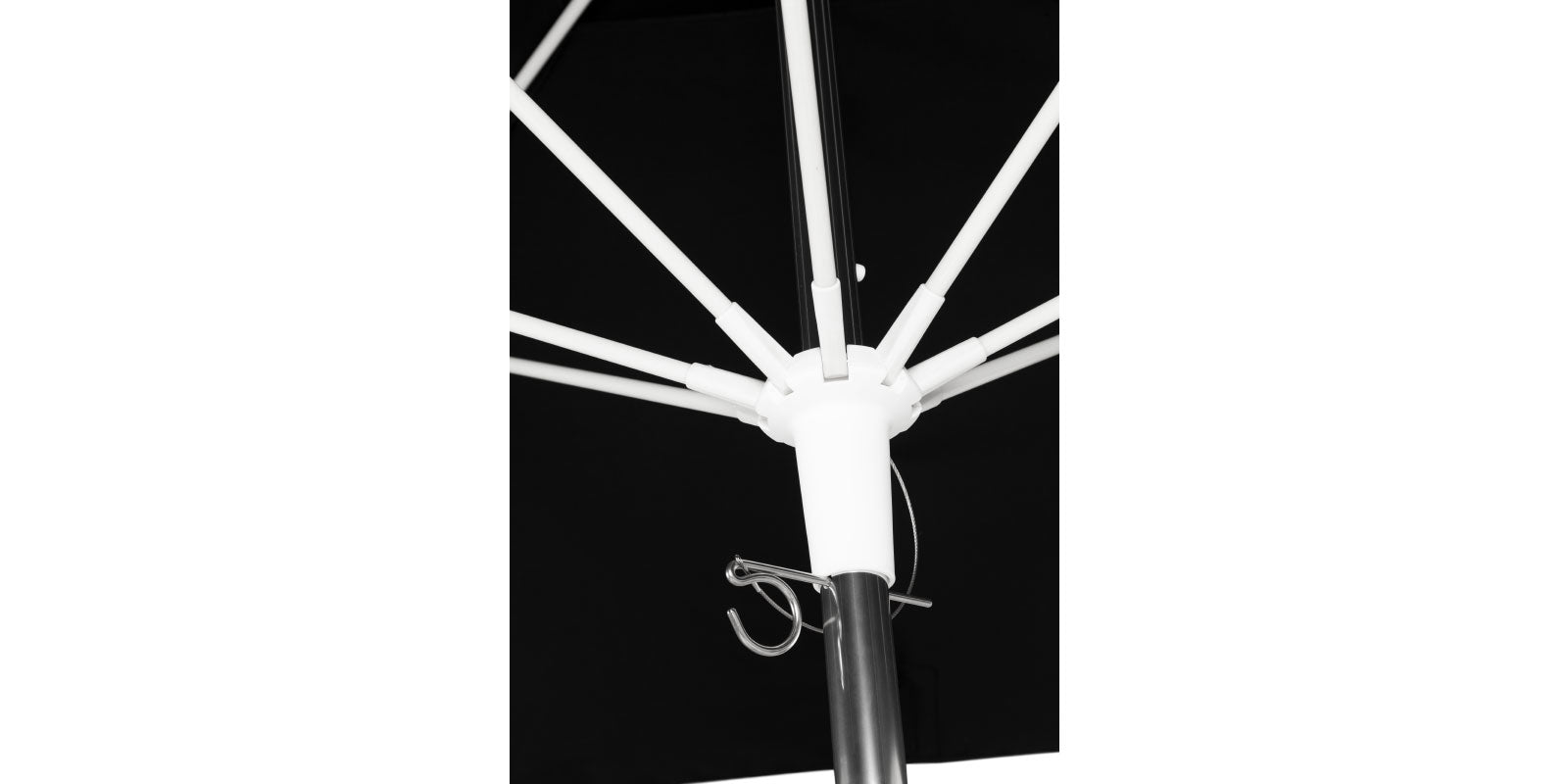 8' Rio Single Vented Square Market Umbrella