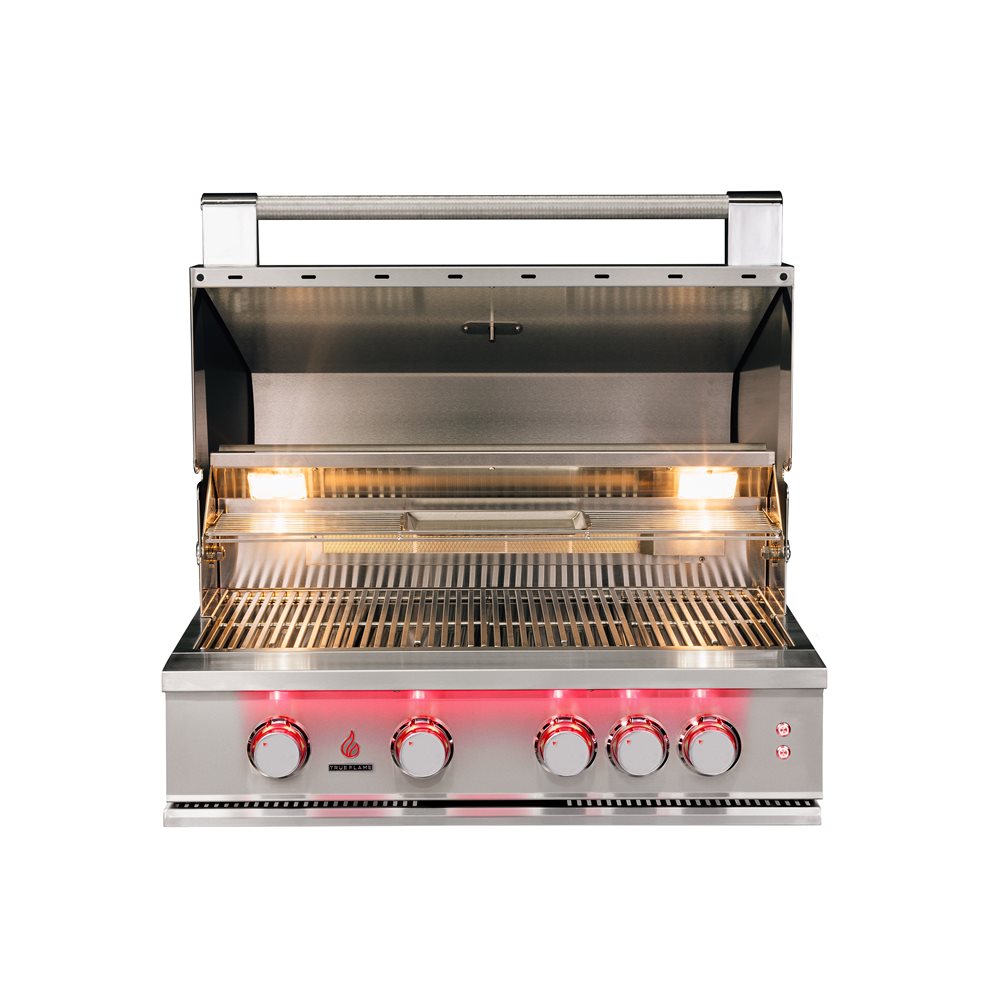 TrueFlame 32" 4-Burner Built-In Gas Grill- Natural Gas