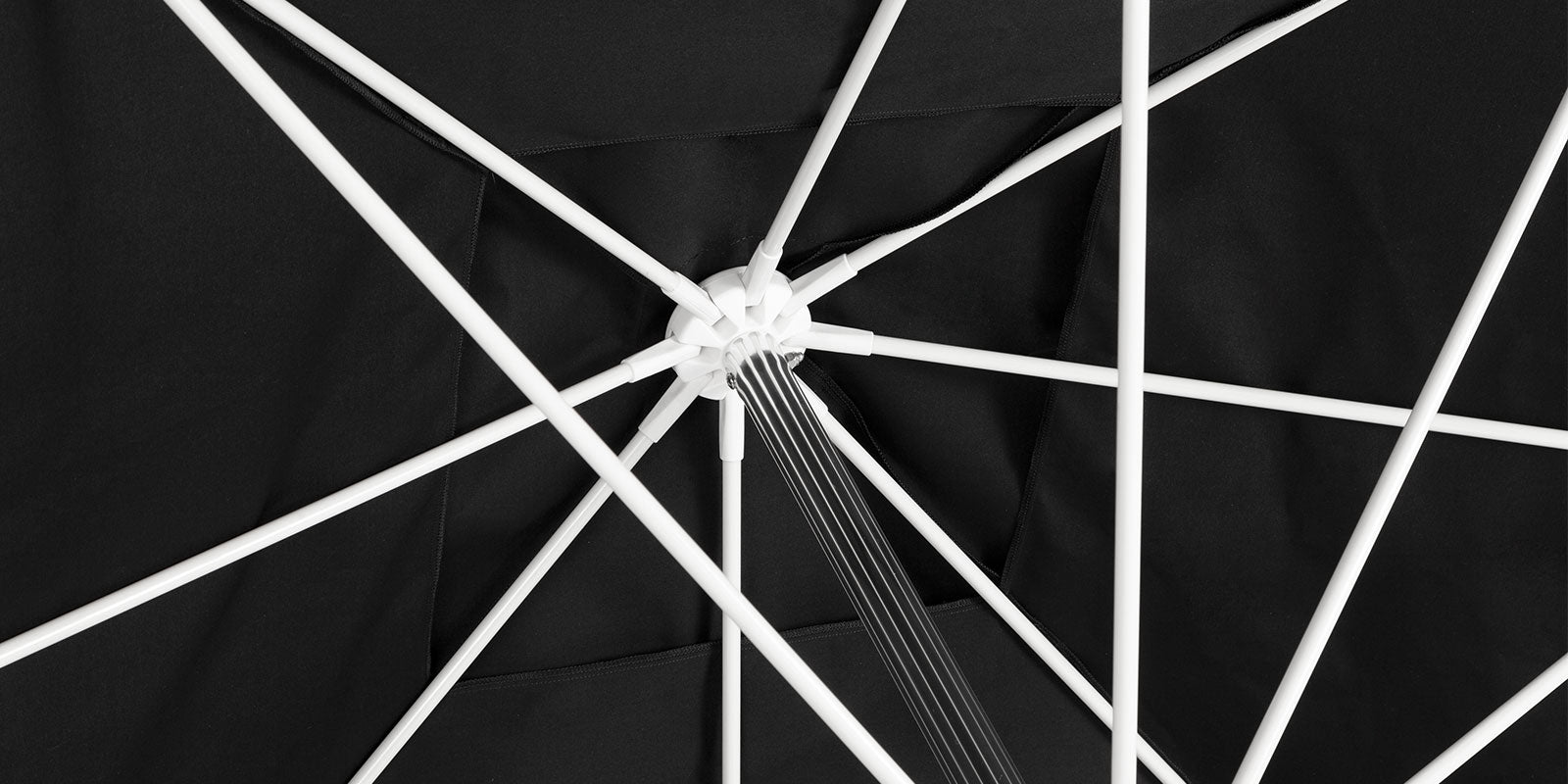 8' Rio Single Vented Square Market Umbrella