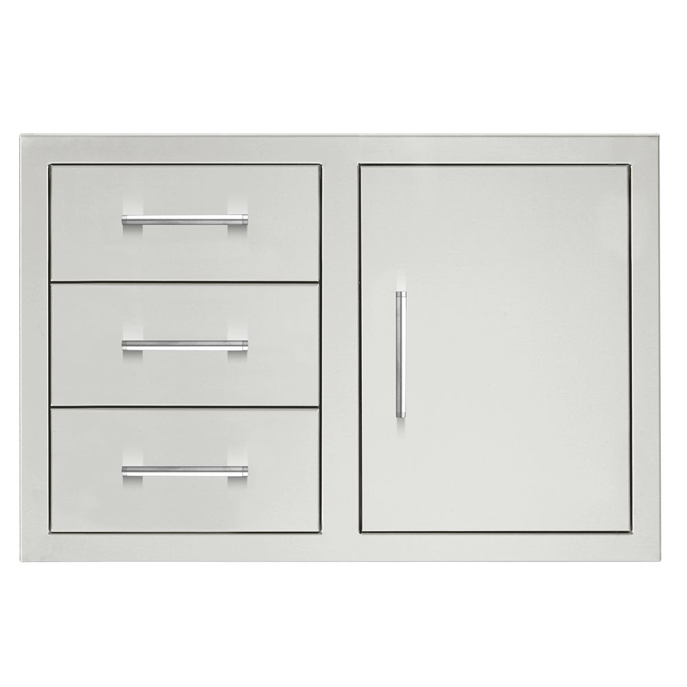 TrueFlame Outdoor Kitchen Drawer and Door Combo Units
