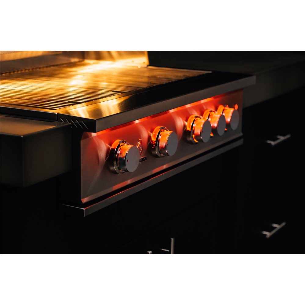 TrueFlame 25" 3-Burner Built-In Gas Grill - TF25