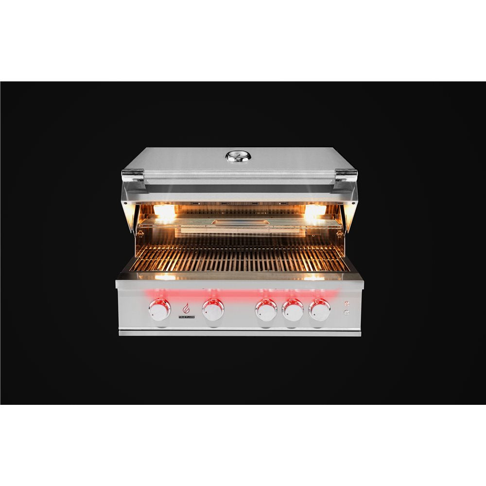 TrueFlame 32" 4-Burner Built-In Gas Grill- Natural Gas
