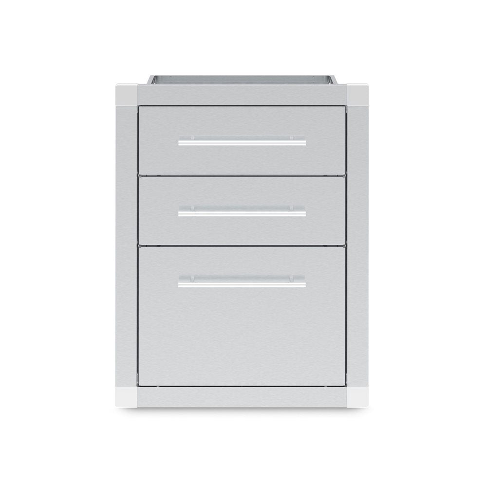 Enclosed 3 Drawer Assembly