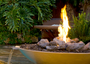 American Fyre Designs 48” MARSEILLE FIREBOWL, SMOKE COLOR