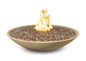 American Fyre Designs 48” MARSEILLE FIREBOWL, SMOKE COLOR
