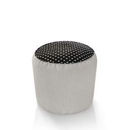 Casbah Puof (Round) 19" Dia