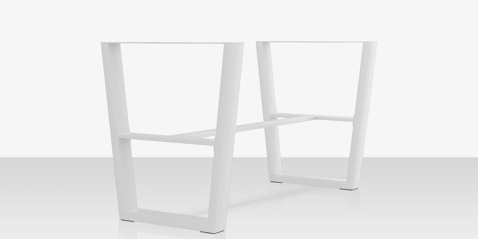 Contemporary U Bar Table Base