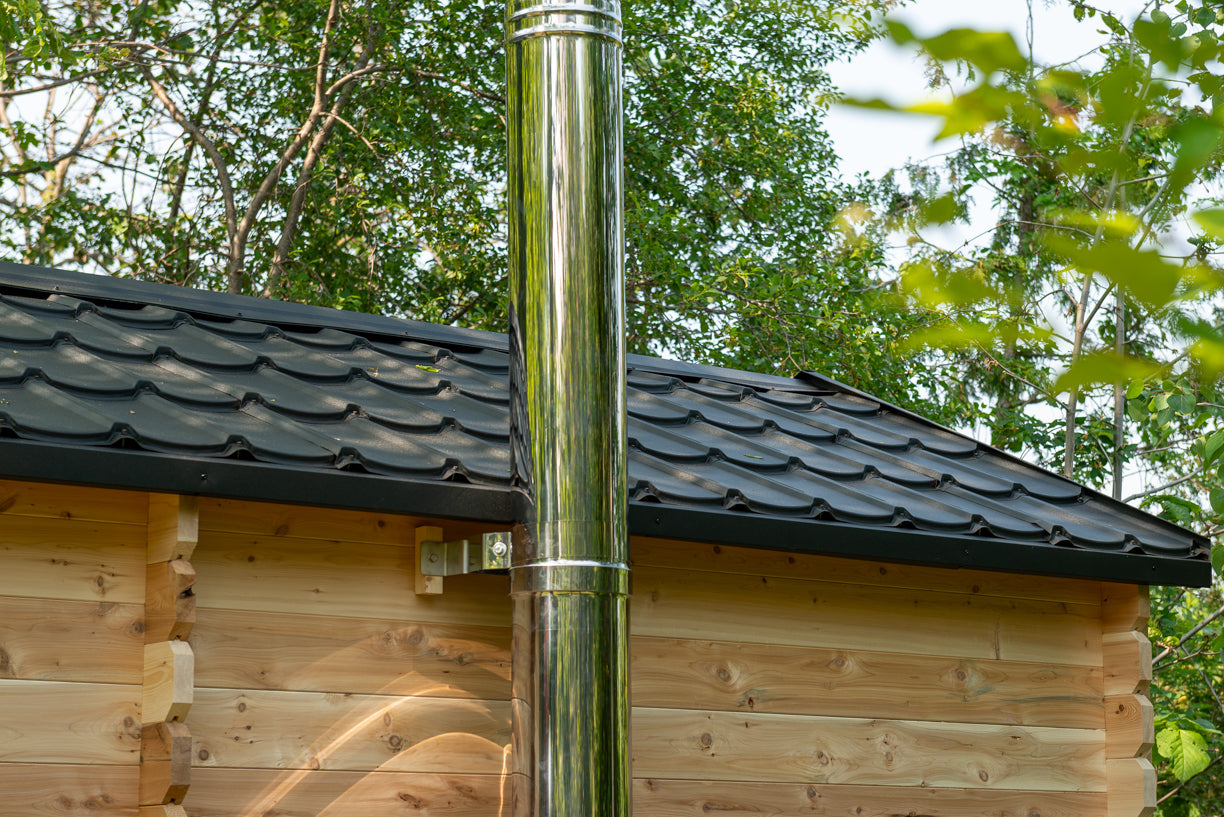 Dundalk LeisureCraft CT Georgian Cabin Sauna With Change Room