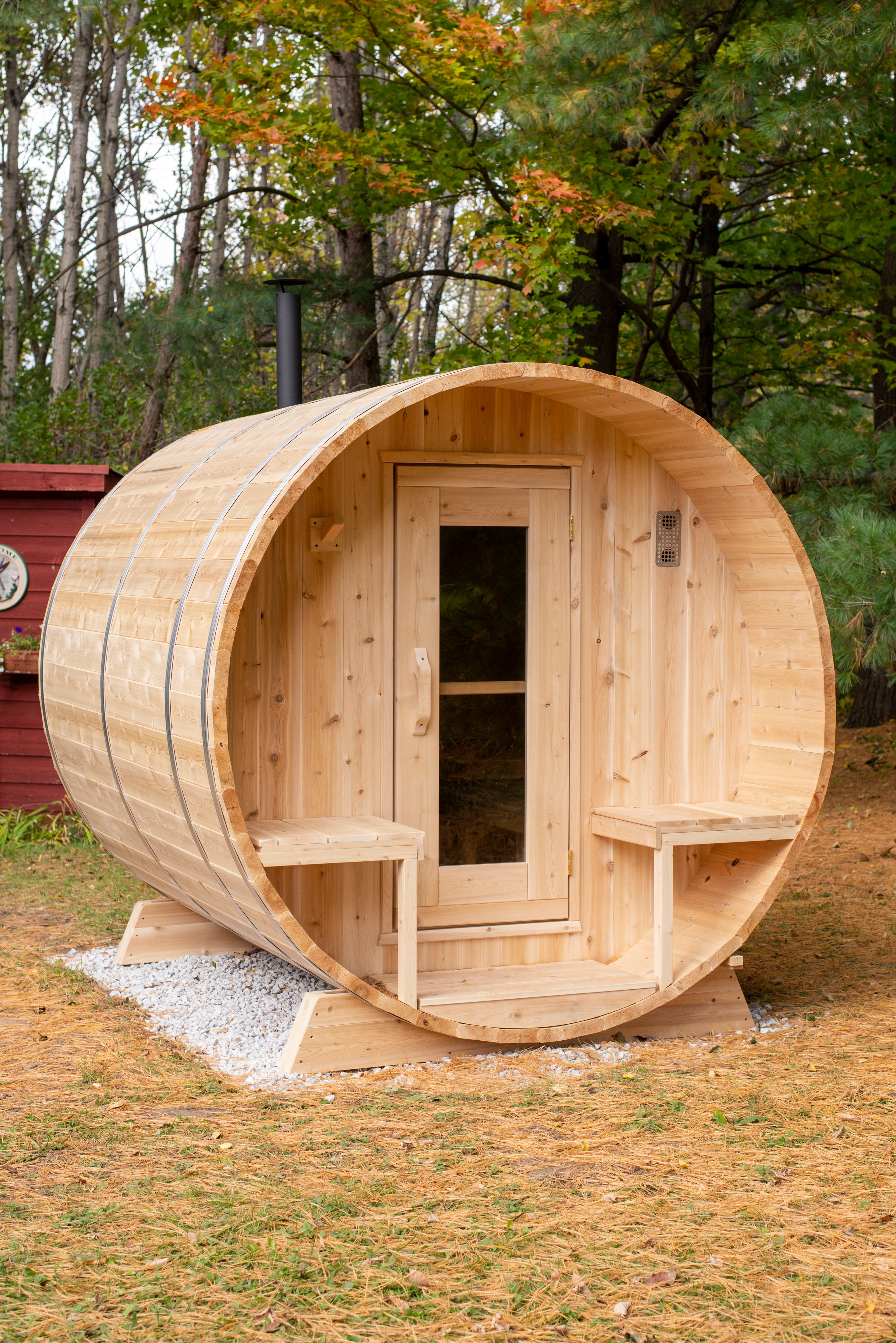 Dundalk leisureCraft Serenity Barrel Sauna