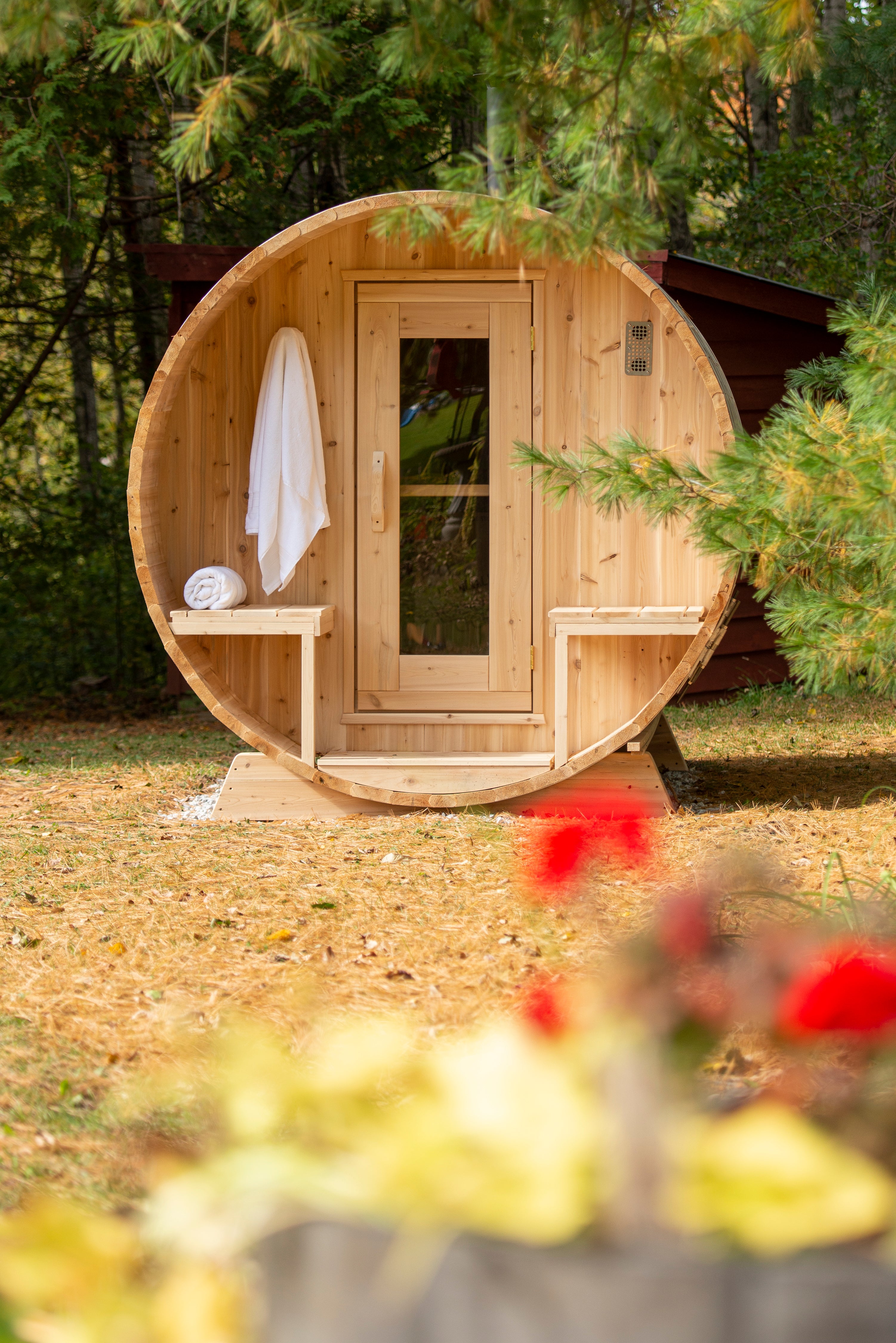 Dundalk leisureCraft Serenity Barrel Sauna