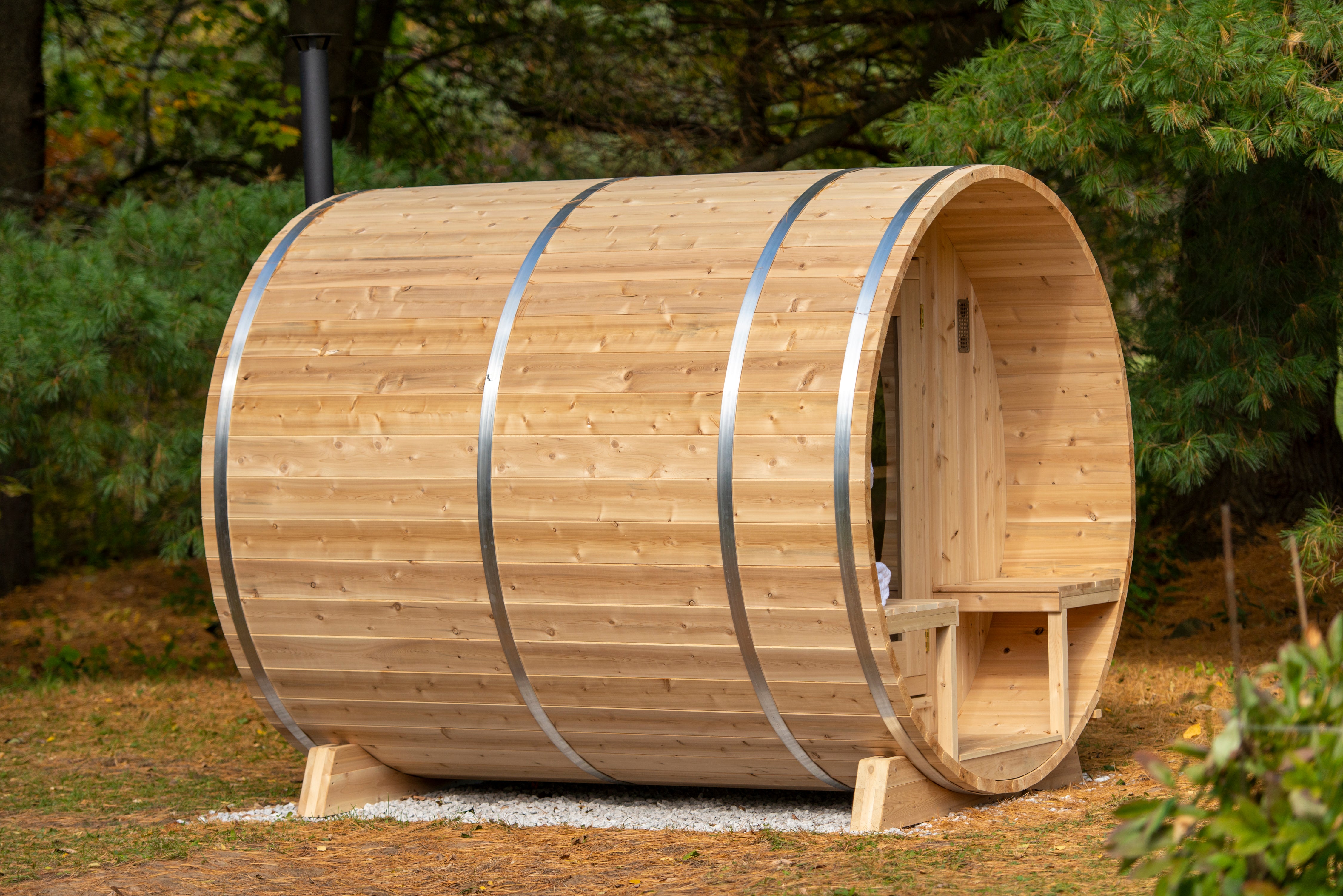 Dundalk leisureCraft Serenity Barrel Sauna