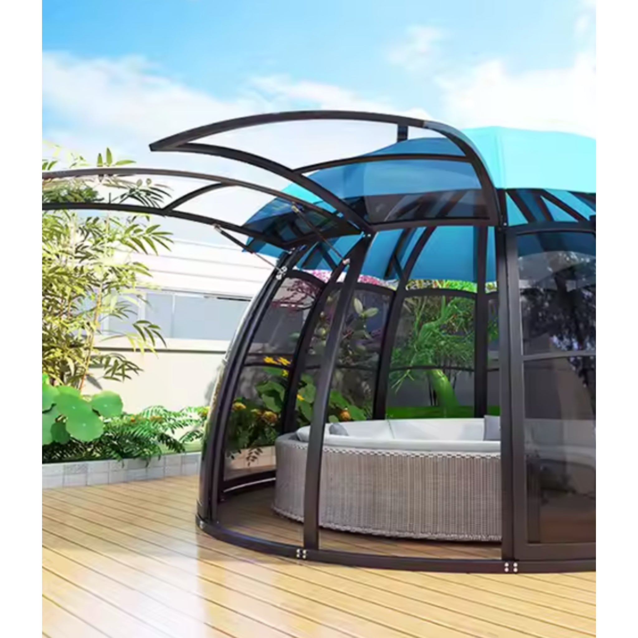 RoundGlass Gazebo